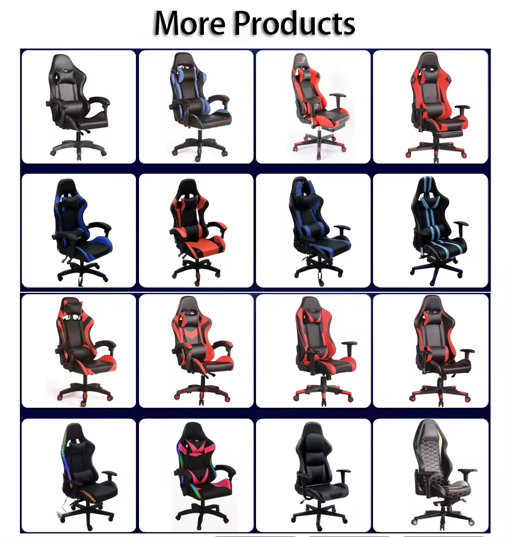 NBHY Wholesale Large Racing Gaming Chair PU Leather Luxury Computer Gamer Chair with Footrest