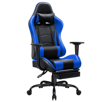 NBHY Wholesale Large Racing Gaming Chair PU Leather Luxury Computer Gamer Chair with Footrest