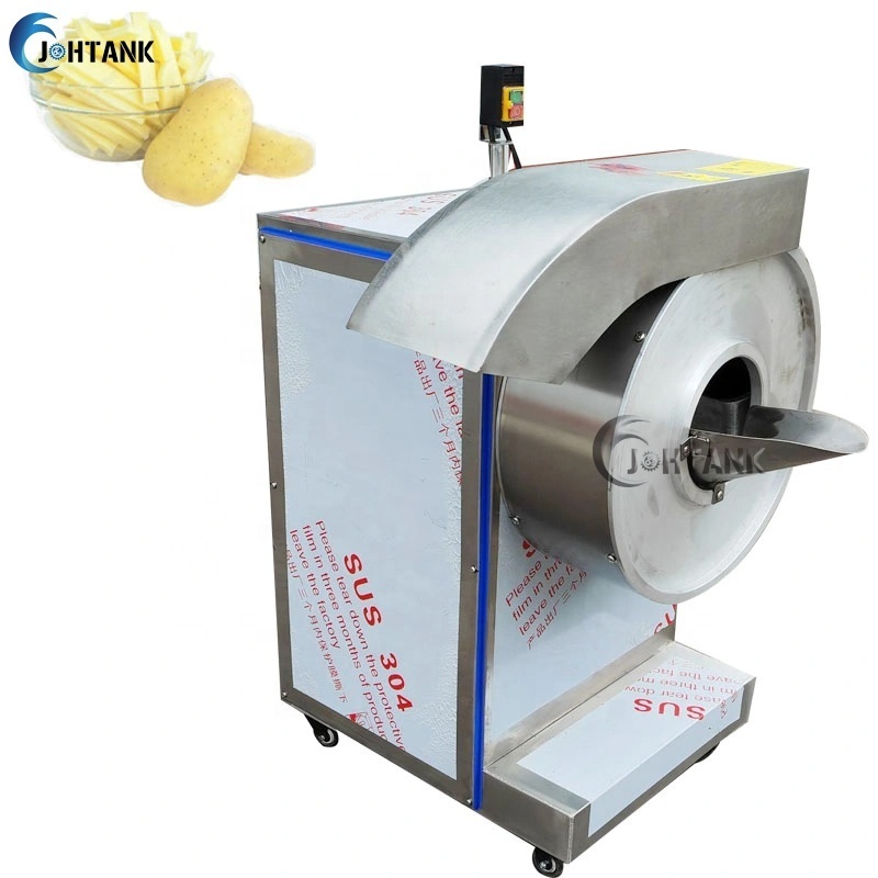 French Fries Cutting Machine Taro Sweet Potato Eggplant Strips Shreds Cutting Machine