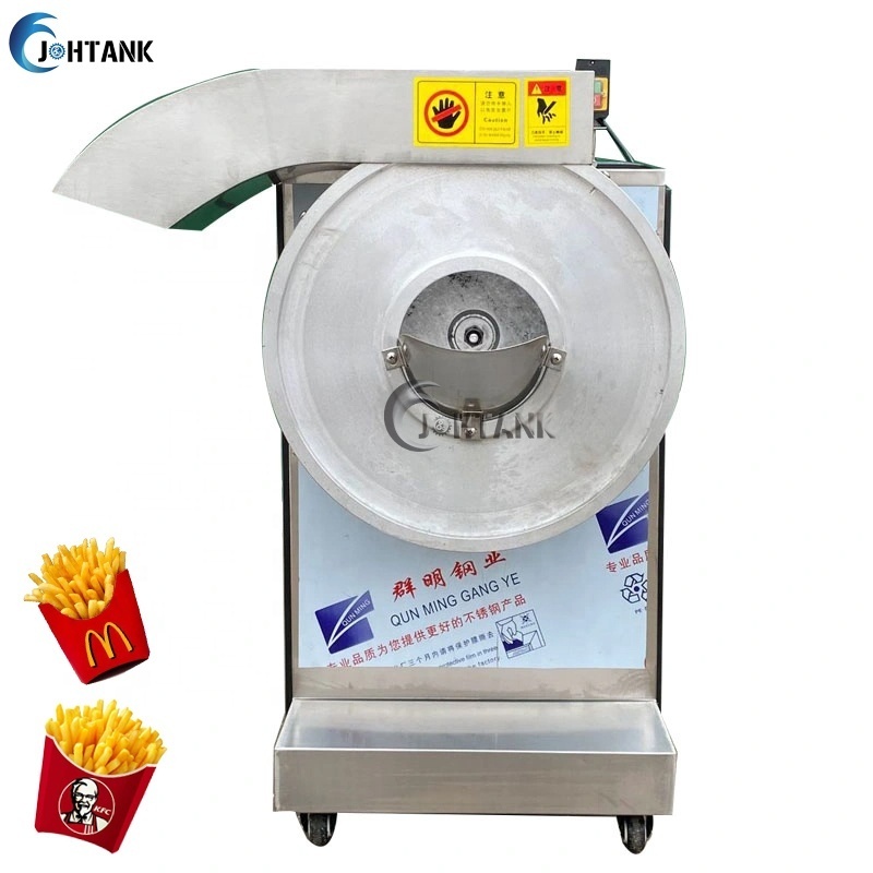 French Fries Cutting Machine Taro Sweet Potato Eggplant Strips Shreds Cutting Machine