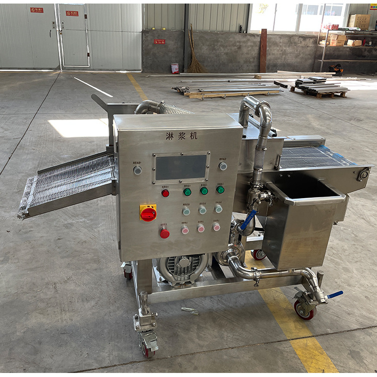 Chicken Automatic Batter Breading Shrimp Bread Coating Machine