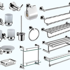 High Quality bathroom accessories set SUS304 stainless steel wall mount china bathroom accessories