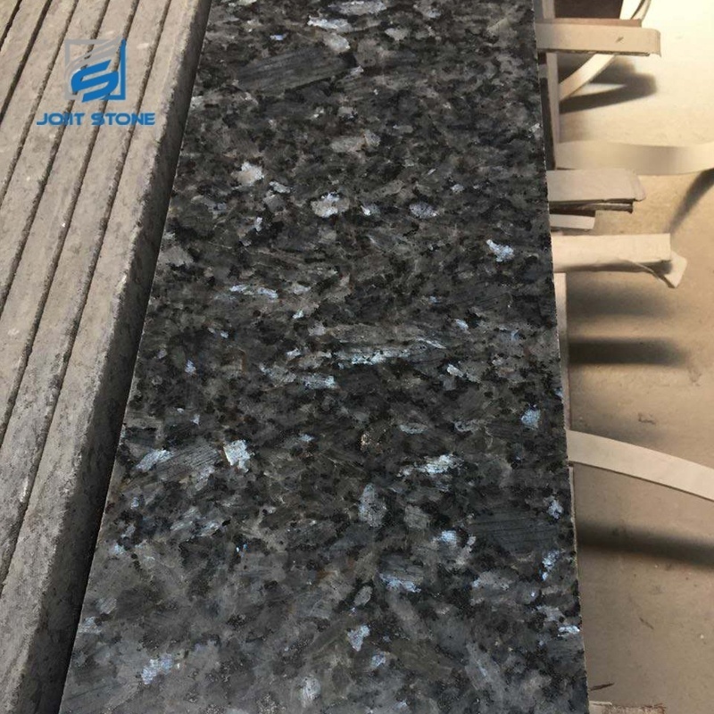 Wholesale High Polished 2CM Thick Norway Blue Pearl Granite Slab and Tile