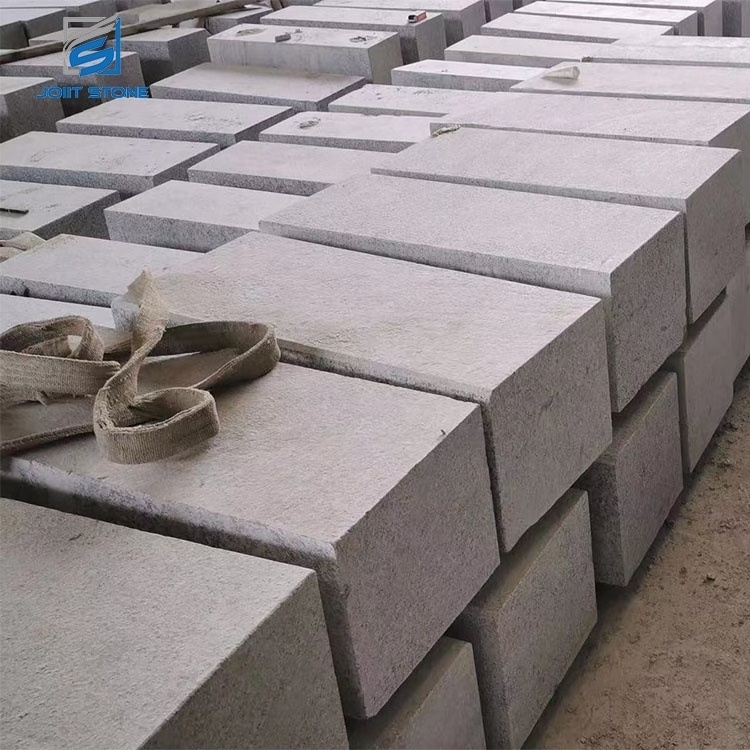 100x40x40cm Large Size Grey Granite Big Blocks For Retaining Wall Stone