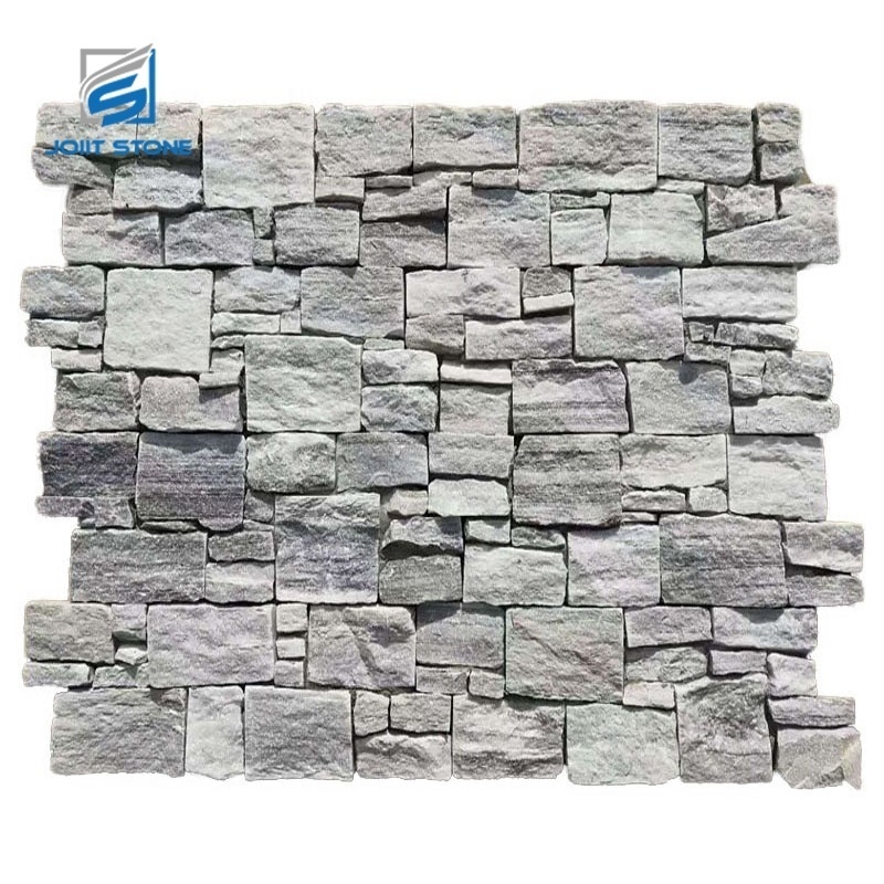 Natural Stacked Stone Wall In Bathroom, Cheap Slate Stone For Interior Wall Tiles