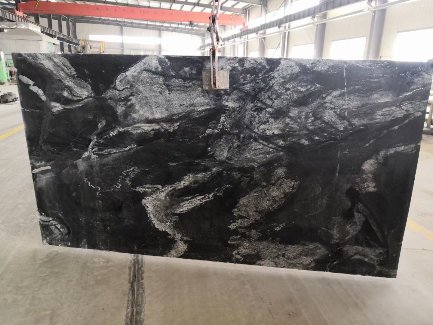 Royal Ballet Granite Luxury Style Nero Fantasy Black granite Slabs Tiles Black Forest Manhattan Black Cosmic Granite