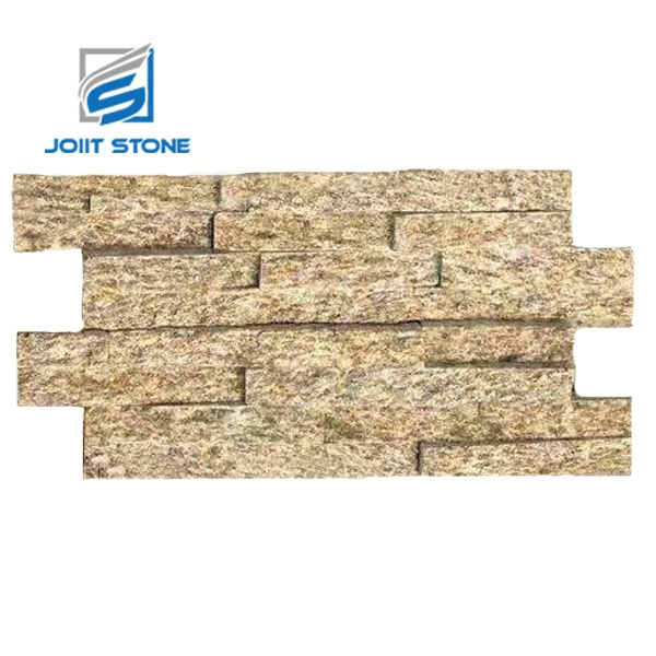 White Quartzite Cultured Stone Veneer Wall Cladding Thin Ledgestone