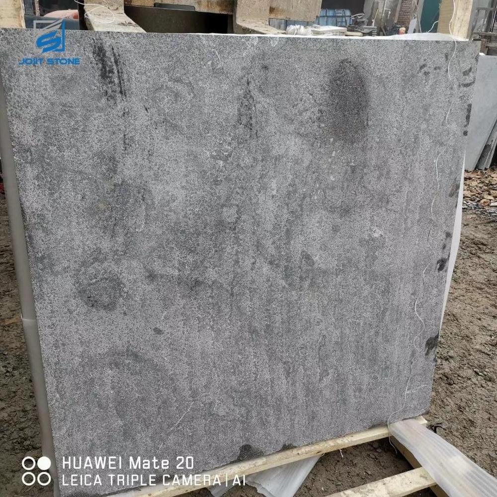 Factory Supply Blue Limestone Flamed Big Slabs And Tiles