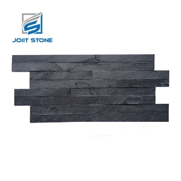 Anti-Acid Thin Flexible Fire Resistant Decorative Black Slate Wall Panels