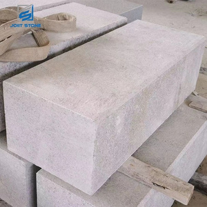 100x40x40cm Large Size Grey Granite Big Blocks For Retaining Wall Stone