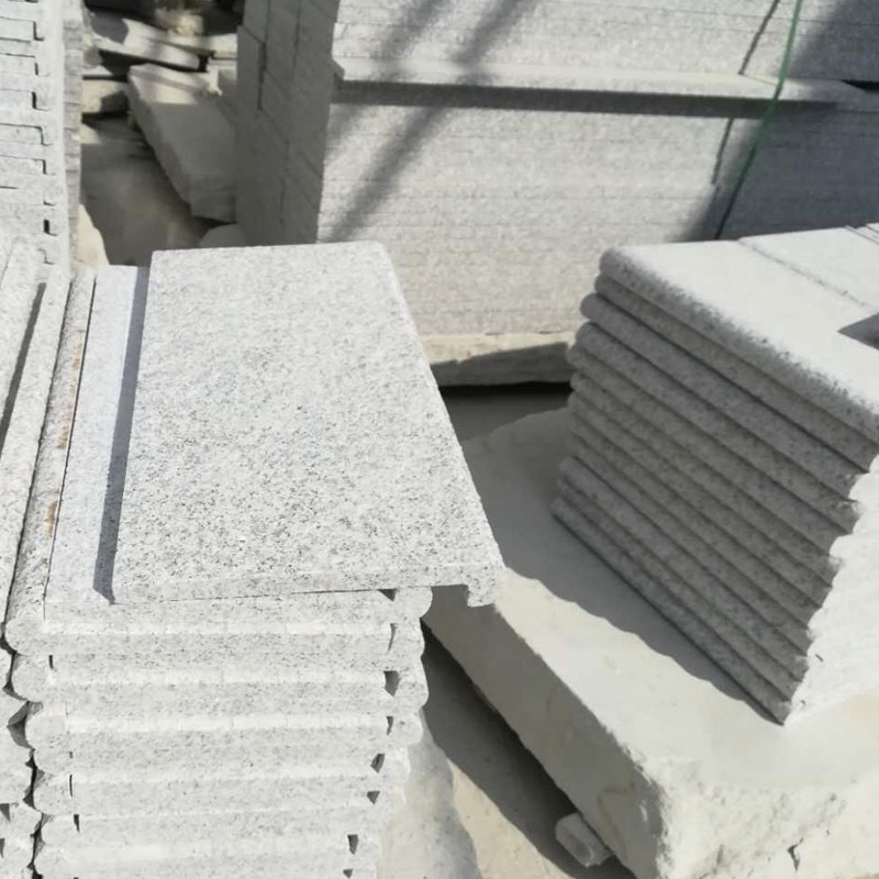 G603 granite swimming pool coping bullnose stones tiles