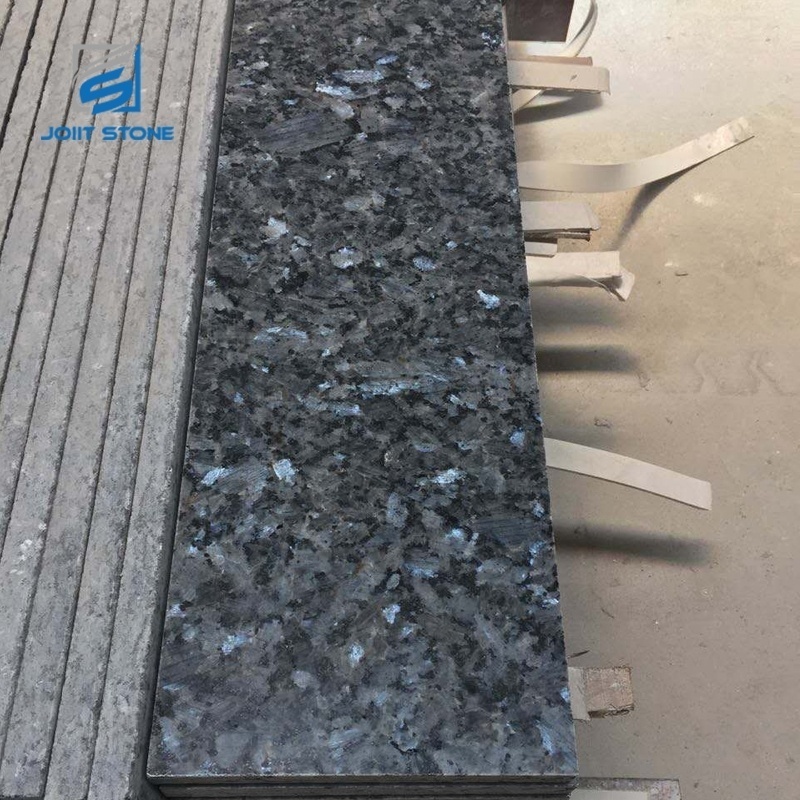 Wholesale High Polished 2CM Thick Norway Blue Pearl Granite Slab and Tile