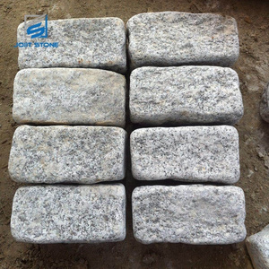 G603 Split Tumble Light Grey Granite Paving Stone For Square Paving