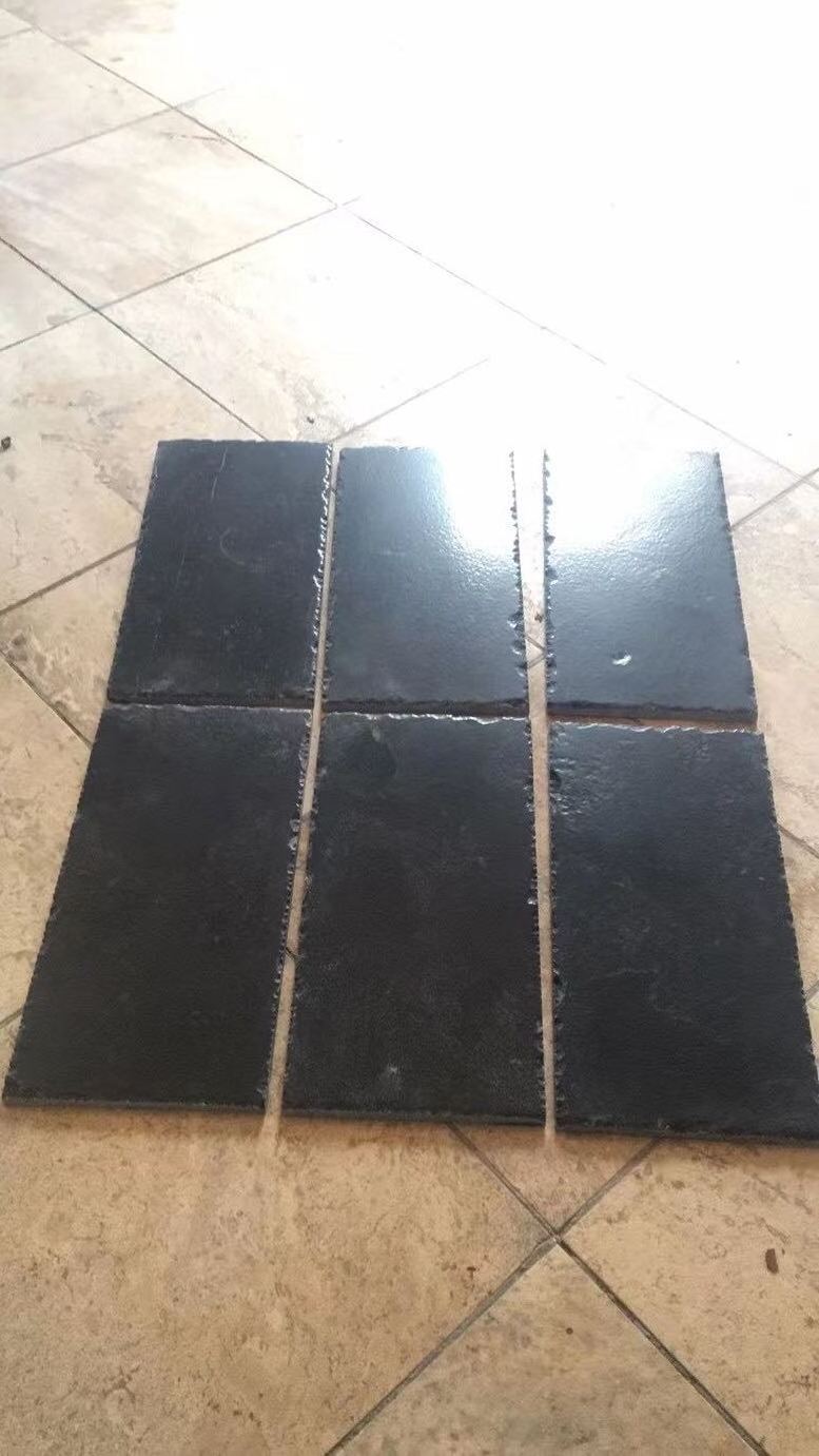 Popular Blue Black Limestone Leathered And Tumbled Small Brick Mini Pavers