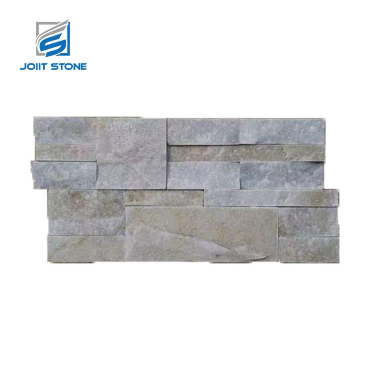 Yellow Beige Travertine Culture Stone Ledgestone For Fireplace