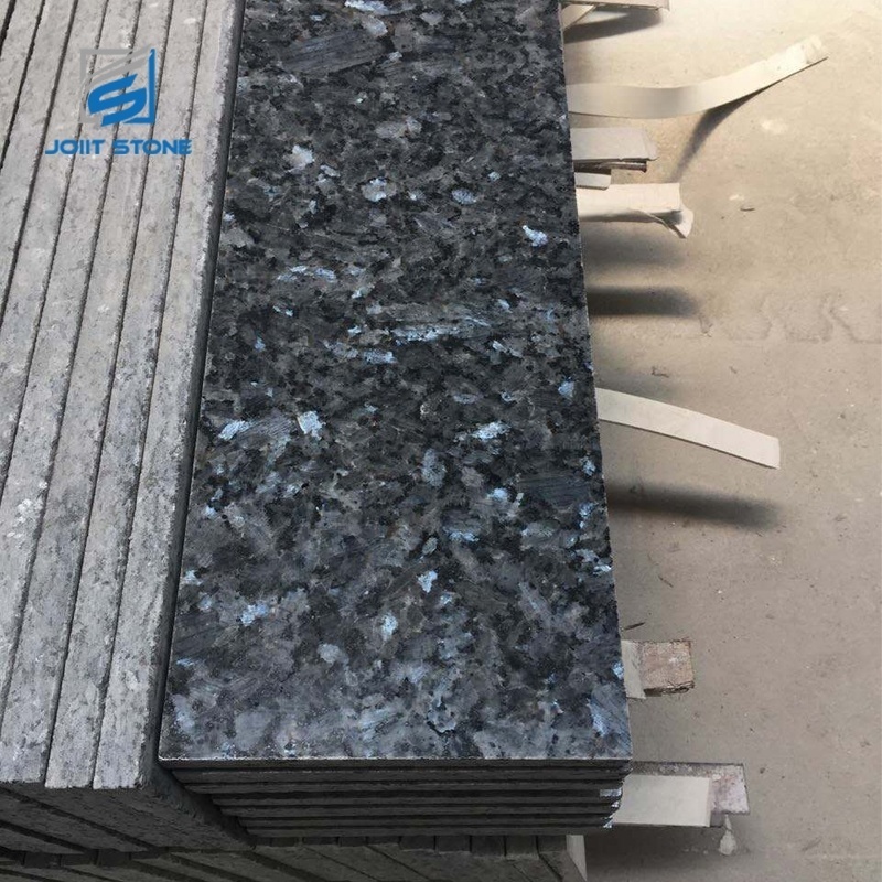 Wholesale High Polished 2CM Thick Norway Blue Pearl Granite Slab and Tile