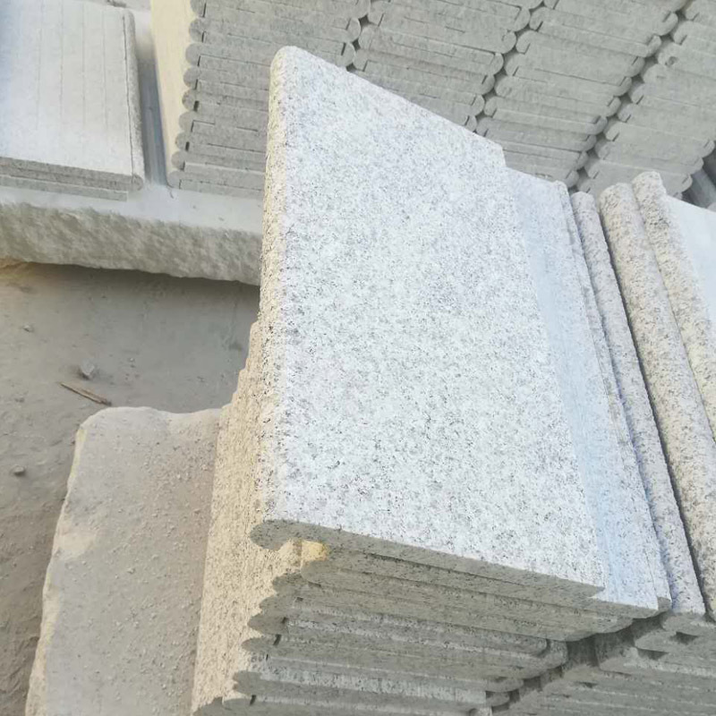 G603 granite swimming pool coping bullnose stones tiles