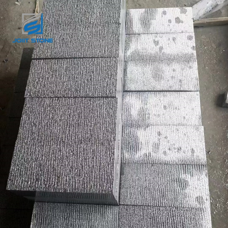 China Impala Granite G654 Chiseled Finished Paving Stone For Patio