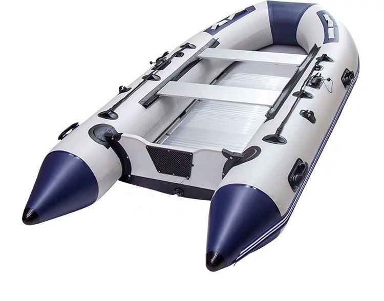 2021 New design boat inflatable PVC fabric coated boat Inflatable Raft Fishing Tender Pontoon Boat