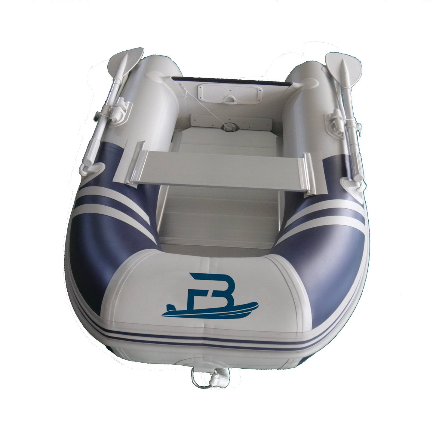 2m folding inflatable boat for fishing 1 person