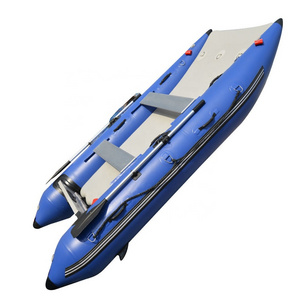 Factory Price Premium Inflatable Mini Cat Catamaran Inflatable Sail Catamaran