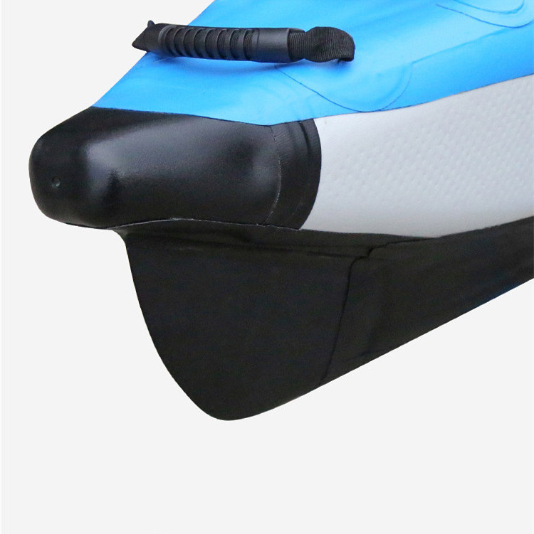 PVC inflatable Double Kayak 2 Person Sit on top Drop Stich Fabric Kayak for River / Drifting / Raft Boat 15ft Length