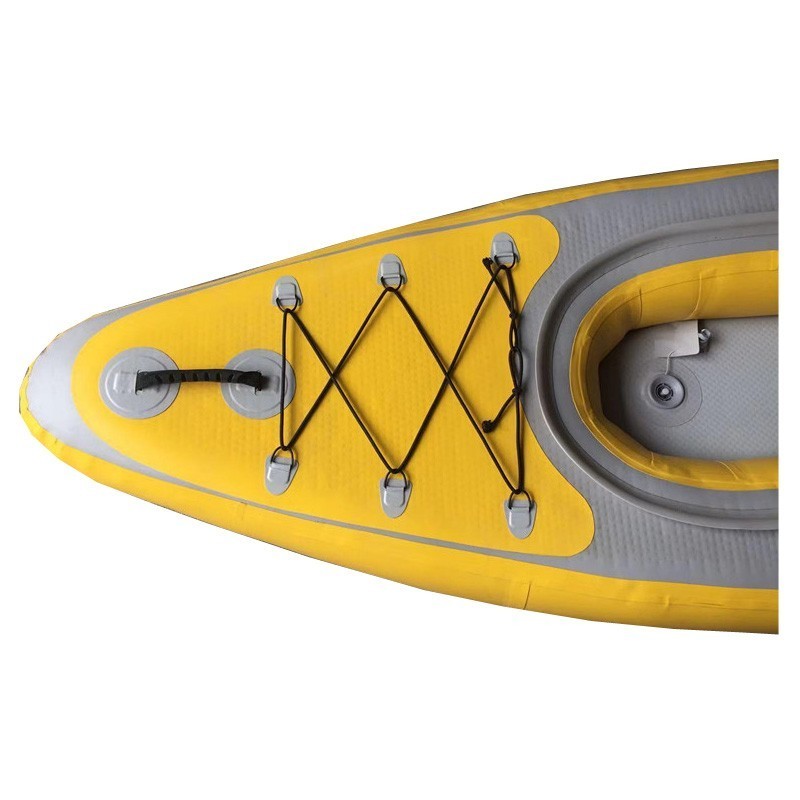 High-quality inflatable pedal kayak whitewater kayak for one person