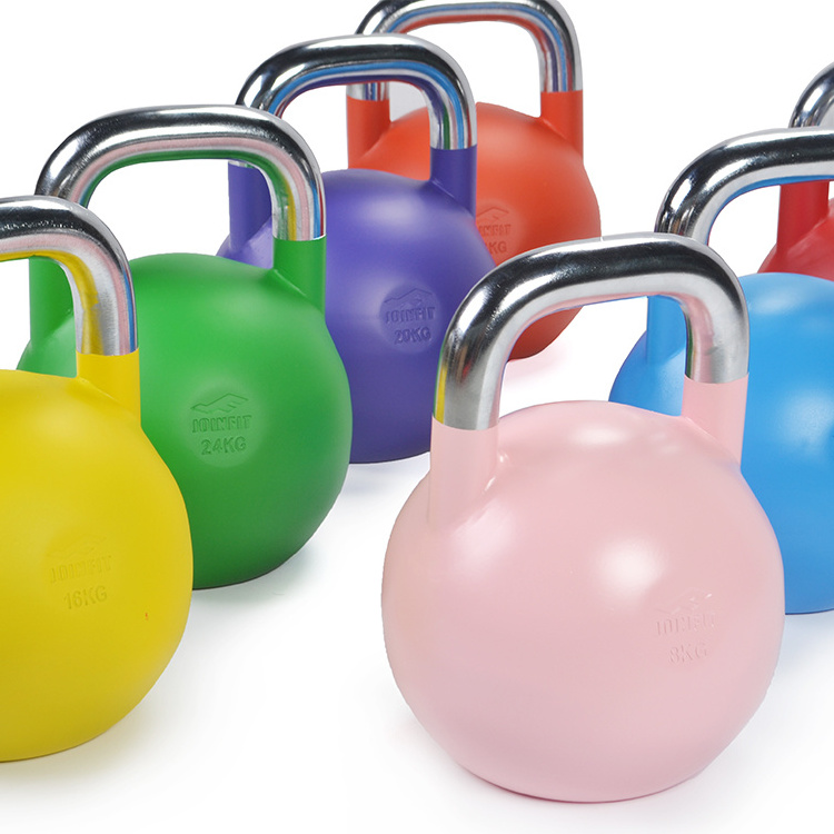 4KG 6KG 8KG 12KG 16KG 20KG 24KG 28KG 32KG Powder Coated Cast Iron Kettlebell