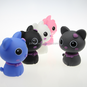 Custom cartoon character bobble head,OEM plastic bobble head animal,Making plastic cat bobble head