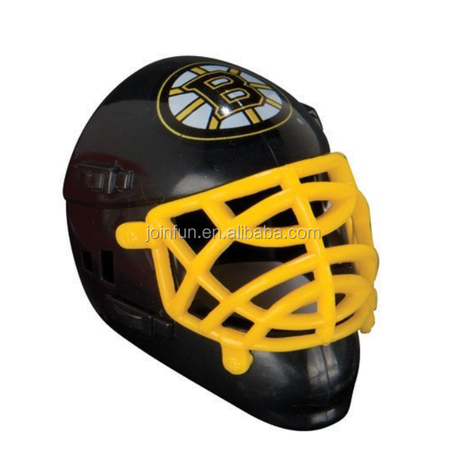 factory make custom design hockey plastic toy helmet