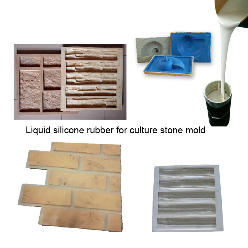 Liquid silicone rubber  roof waterproofing planter molds for concrete silicone form for cement