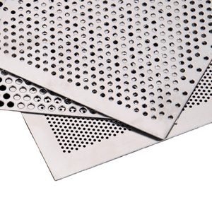 304 316 1mm 0.8mm 1.2mm perforated stainless steel metal mesh sheet for decoration