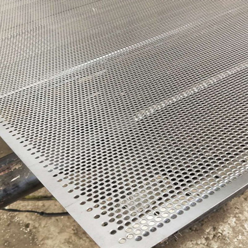 304 316 1mm 0.8mm 1.2mm perforated stainless steel metal mesh sheet for decoration