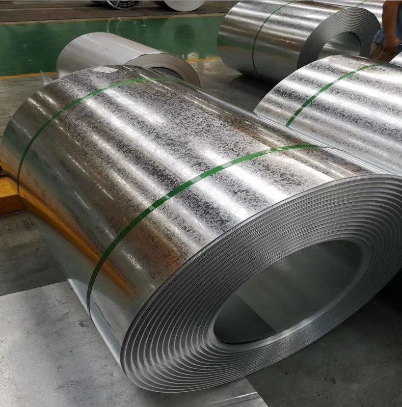 dx51d z100 cold rolled steel coil price plate iron sheets zinc sheet metal roll GI galvanized steel coil for roofing sheet