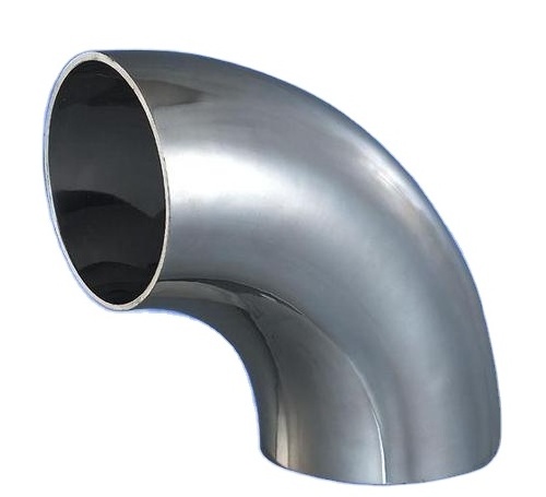 Stainless Steel 90 Degree Pipe And Pipe Fittings Butt Welded Elbow