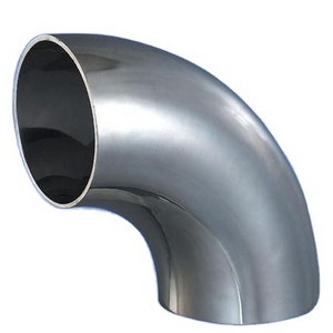 Stainless Steel 90 Degree Pipe And Pipe Fittings Butt Welded Elbow