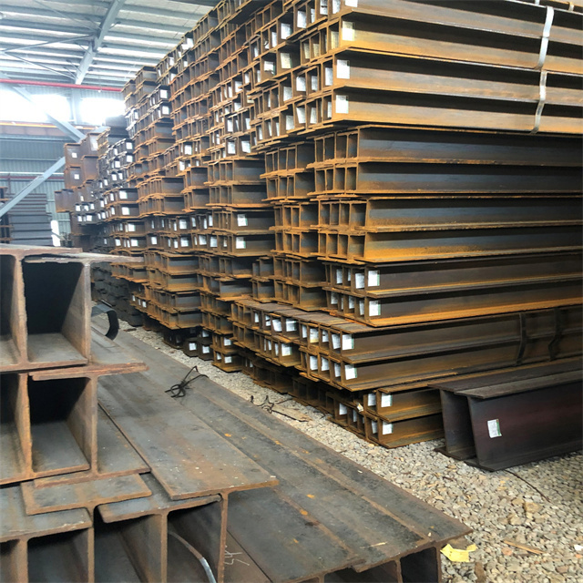 H beam steel bar construction Q235 galvanized carbon steel H profile I beam for sale