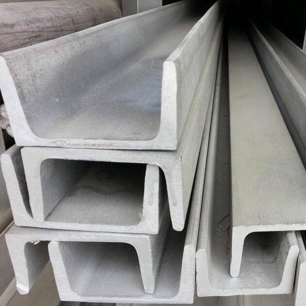 Hot rolled u channel stainless steel 304 304L 316 316L Stainless steel channel price