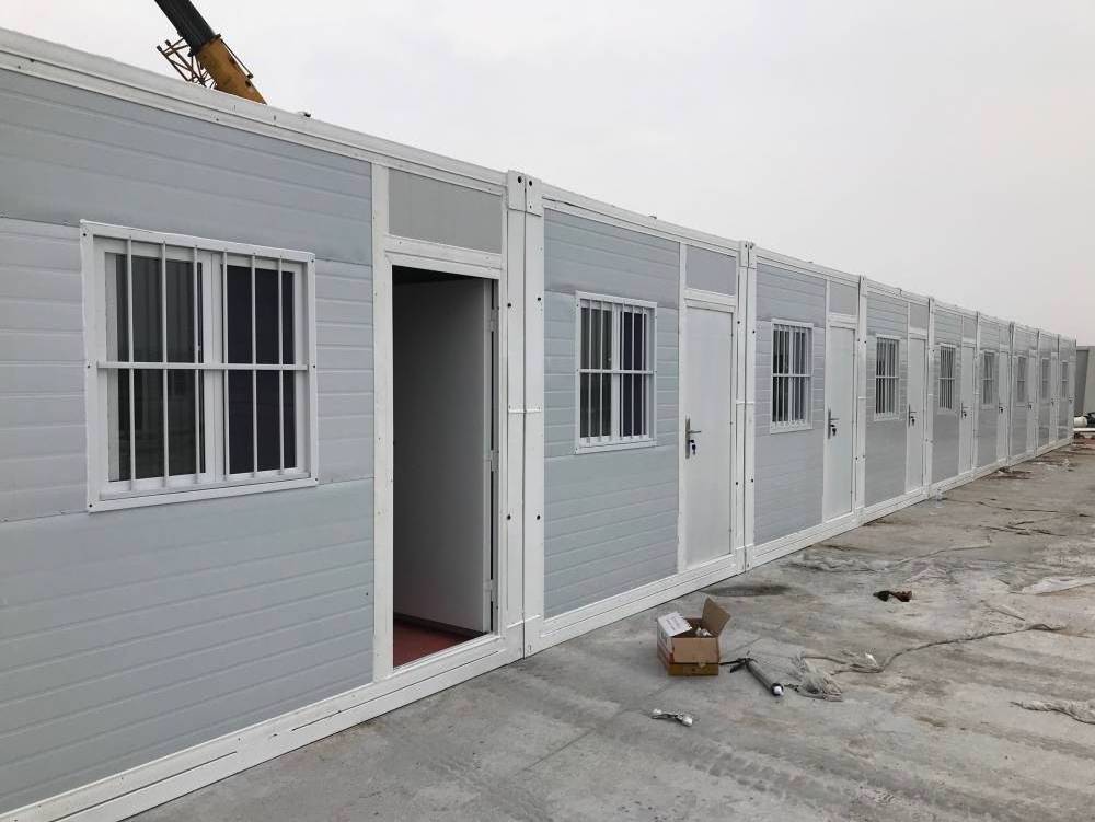 High Quality Worker Room Flat Pack Expandable Prefabricated Folding Container House