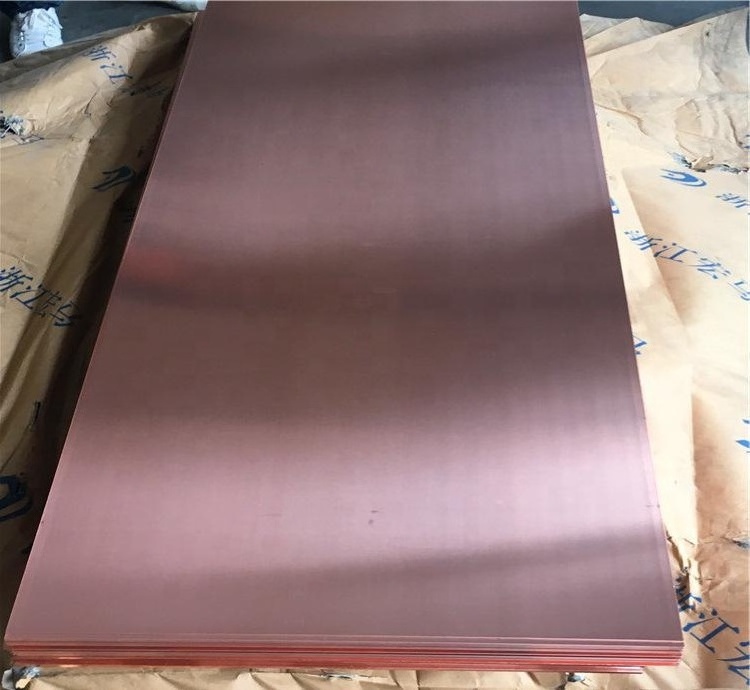 1.5mm copper plate C28000 C27200 C26200 decorative pure copper sheet or brass copper sheet gol