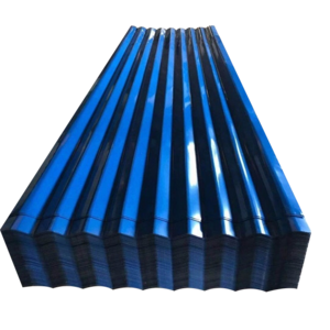 Color Coated Prime Prepainted GI Zinc coated steel sheet Corrugated Steel Roofing Sheet for Construction