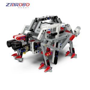 ZMROBO Robot Kits Intelligence Storm 2108+ and Creative Expansion 2104 Building More Robots Kit for Children Programmable Coding