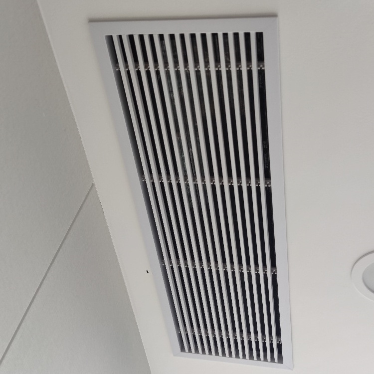 Customized Eco-friendly Air Directional Ceiling Diffusers Metal Air Grille Vent Louver