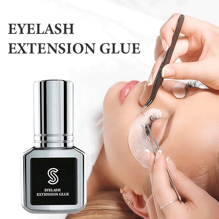 Private Label Waterproof Eye Lash Extension Glue Lash Adhesive Strong Hold Glue Strip Eyelash Glue For Strip Lashes