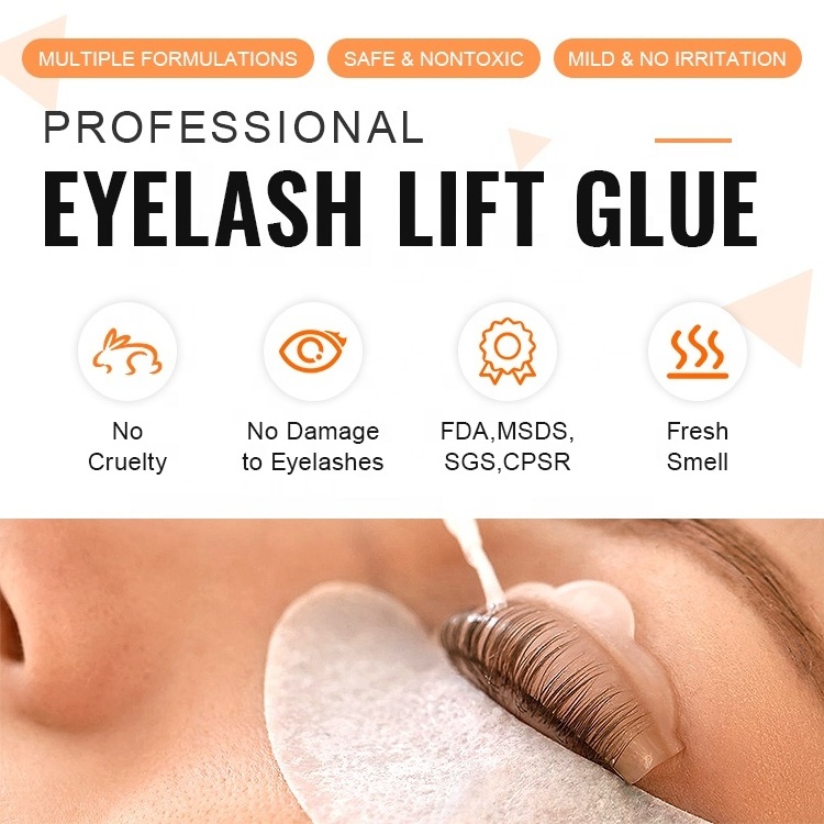 Private Label Strongest Bond Latex-Free Eyelash Extension Glue Strength Bonding Ingredients Eyelash Glue