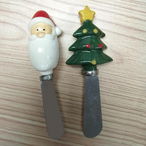 New christmas cheese knife,small butter spreaders,cheese knives and spreaders