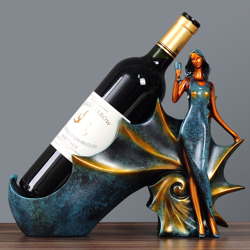 High Heel Shoe Wine Bottle Holder Stylish Rack funny wine accessories Gift for Home