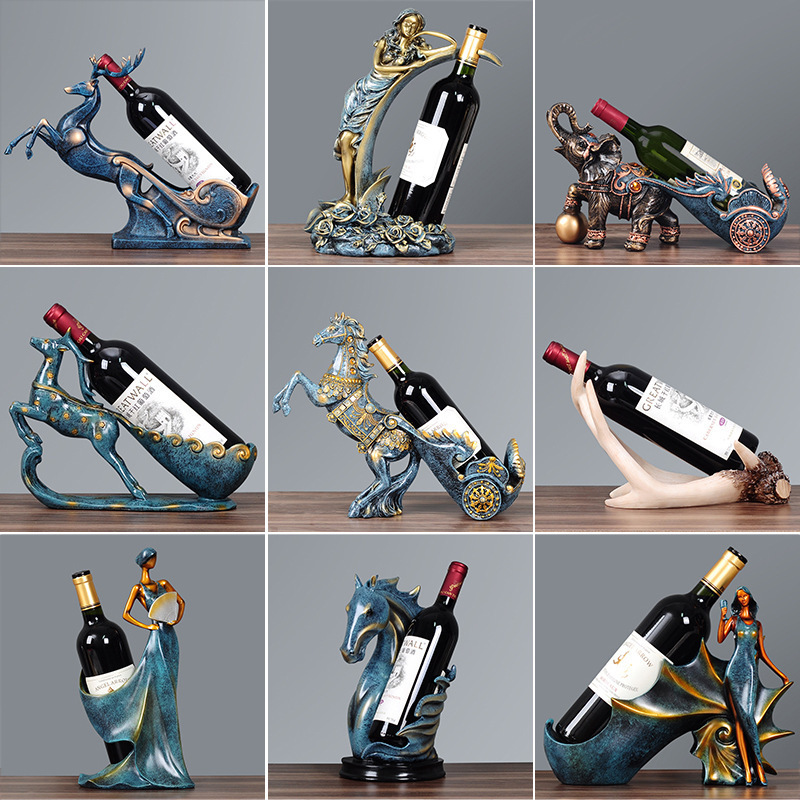 High Heel Shoe Wine Bottle Holder Stylish Rack funny wine accessories Gift for Home