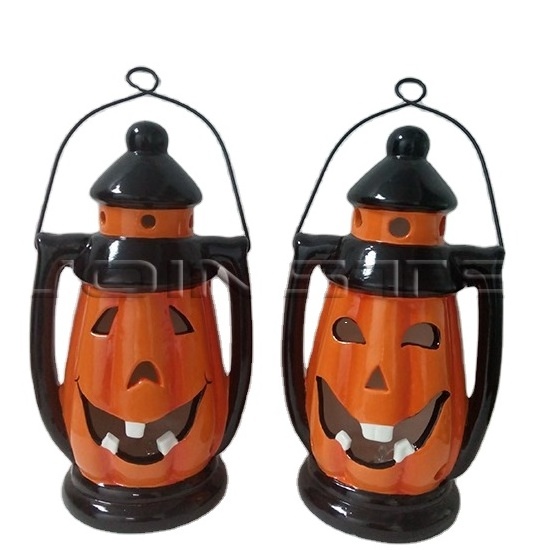 Halloween jack O Pumpkins Lantern Decorations, Hand painting Gift & Craft