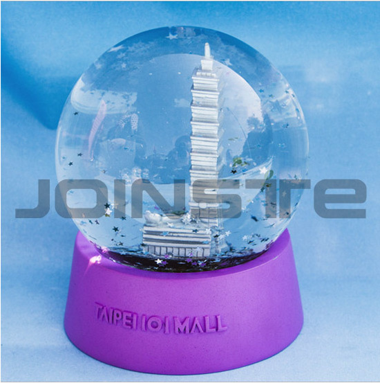 souvenir gift snow globe dubai taiwai 101